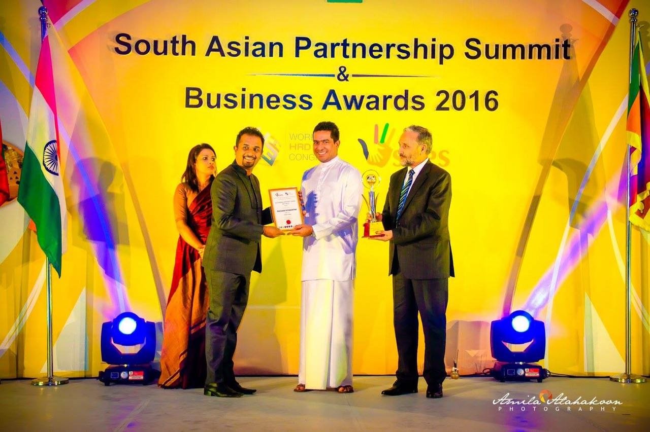 The Most Outstanding Corporate Trainer in South Asia for 2016