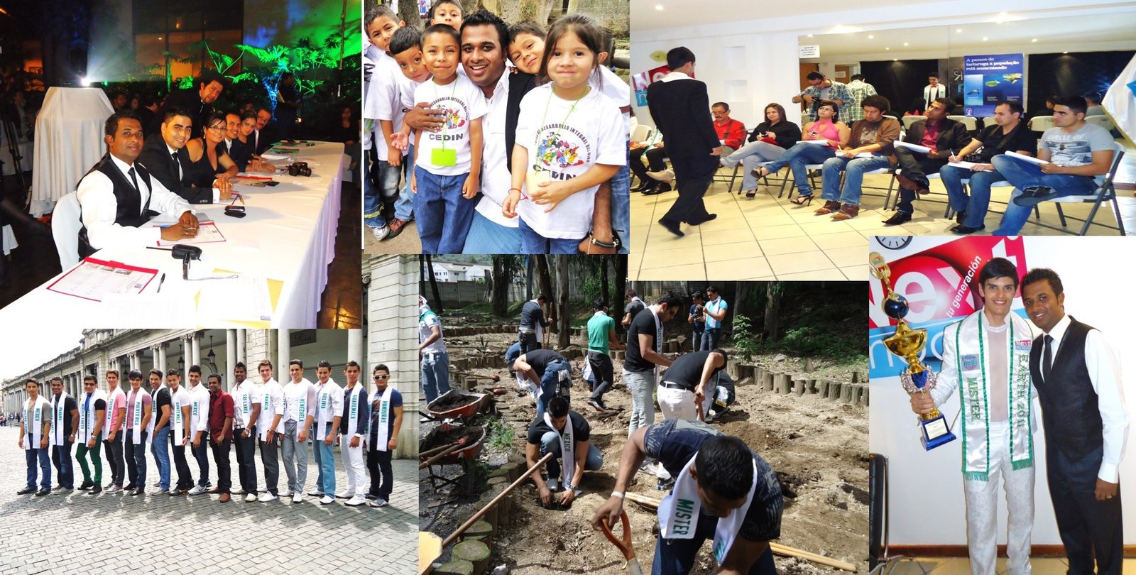 First Asian Judge at Mr Earth Worldwide Pageant